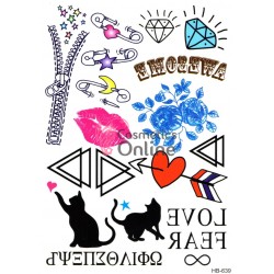 Tatuaje temporare pentru corp HENNA HB 639